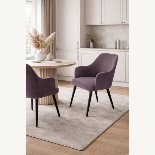 Krzesło tapicerowane DELUXE KR-9 Tkanina Hold Me 25